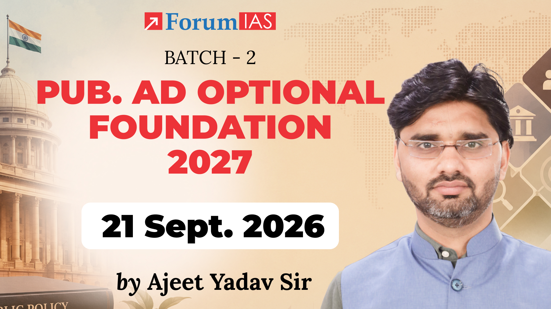Open Class | Pub-Ad Optional Foundation 2027 | Batch - 2